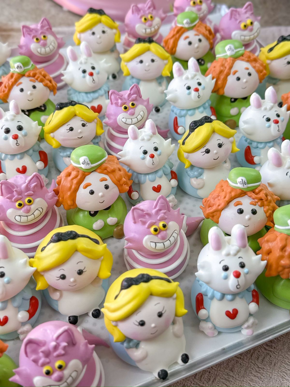Suspiro 3D Alice no país das maravilhas 