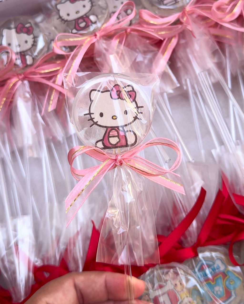 Pirulito de cristal Personalizado (com papel arroz)