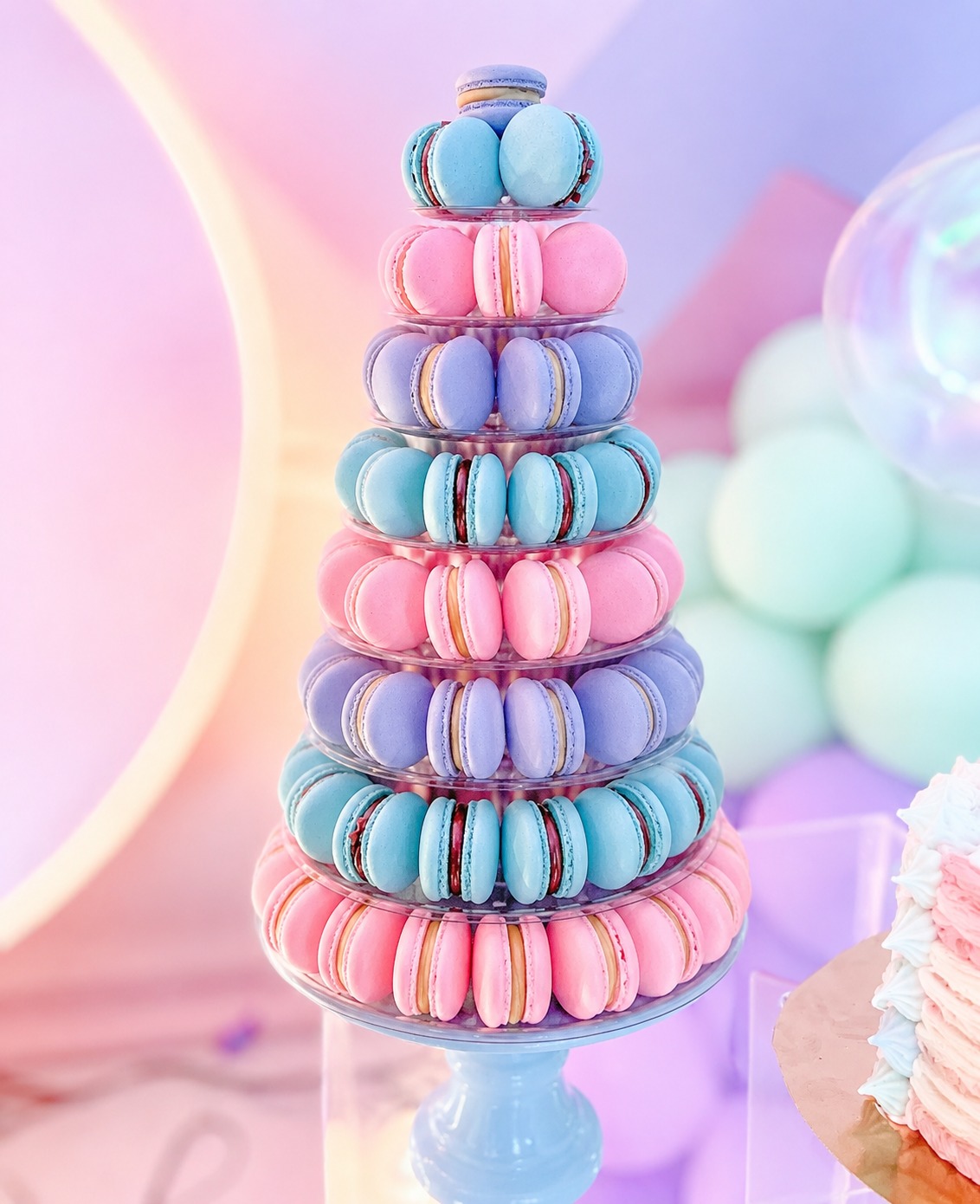 Torre de Macarons 8 andares 