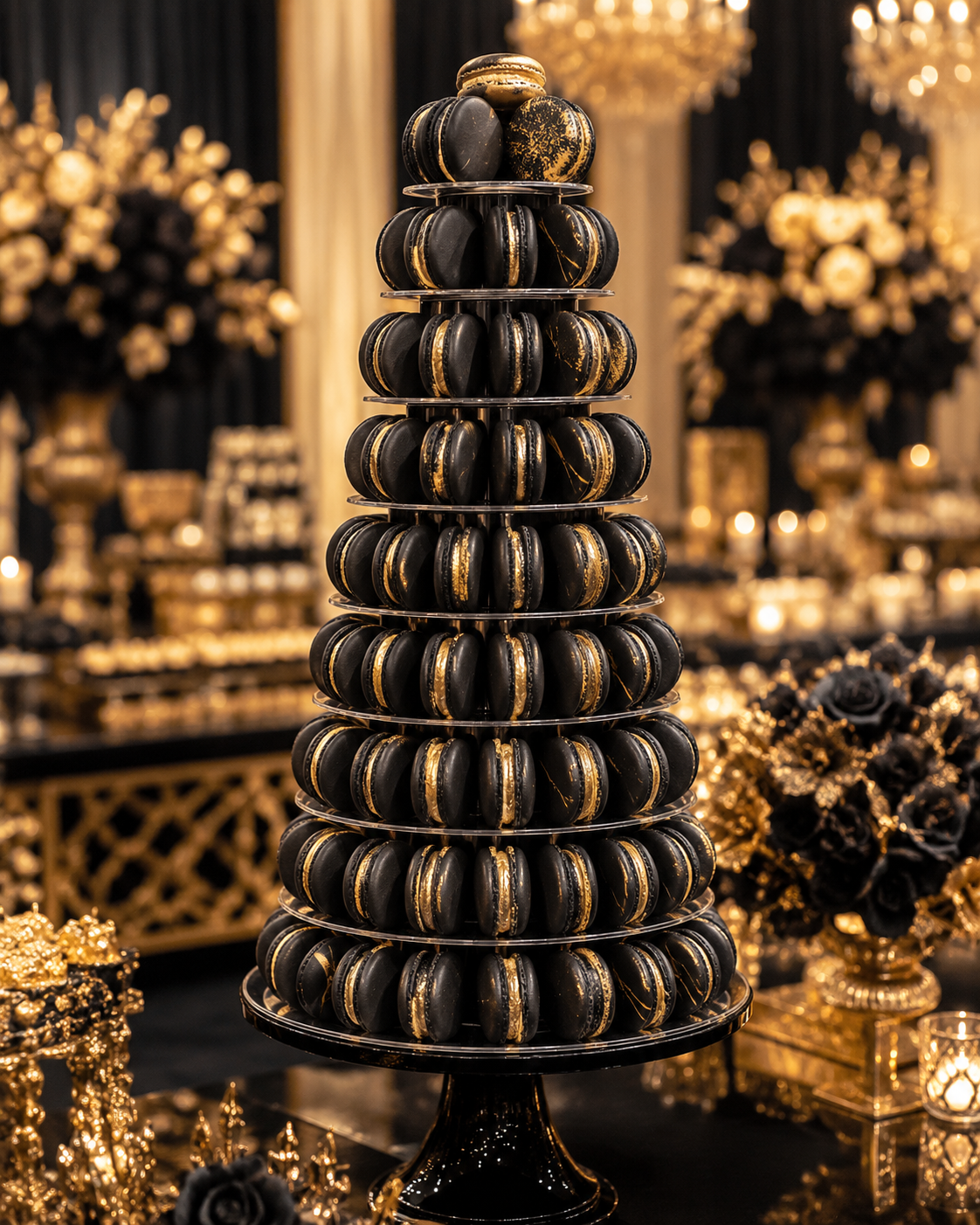 Torre de Macarons 9 andares 