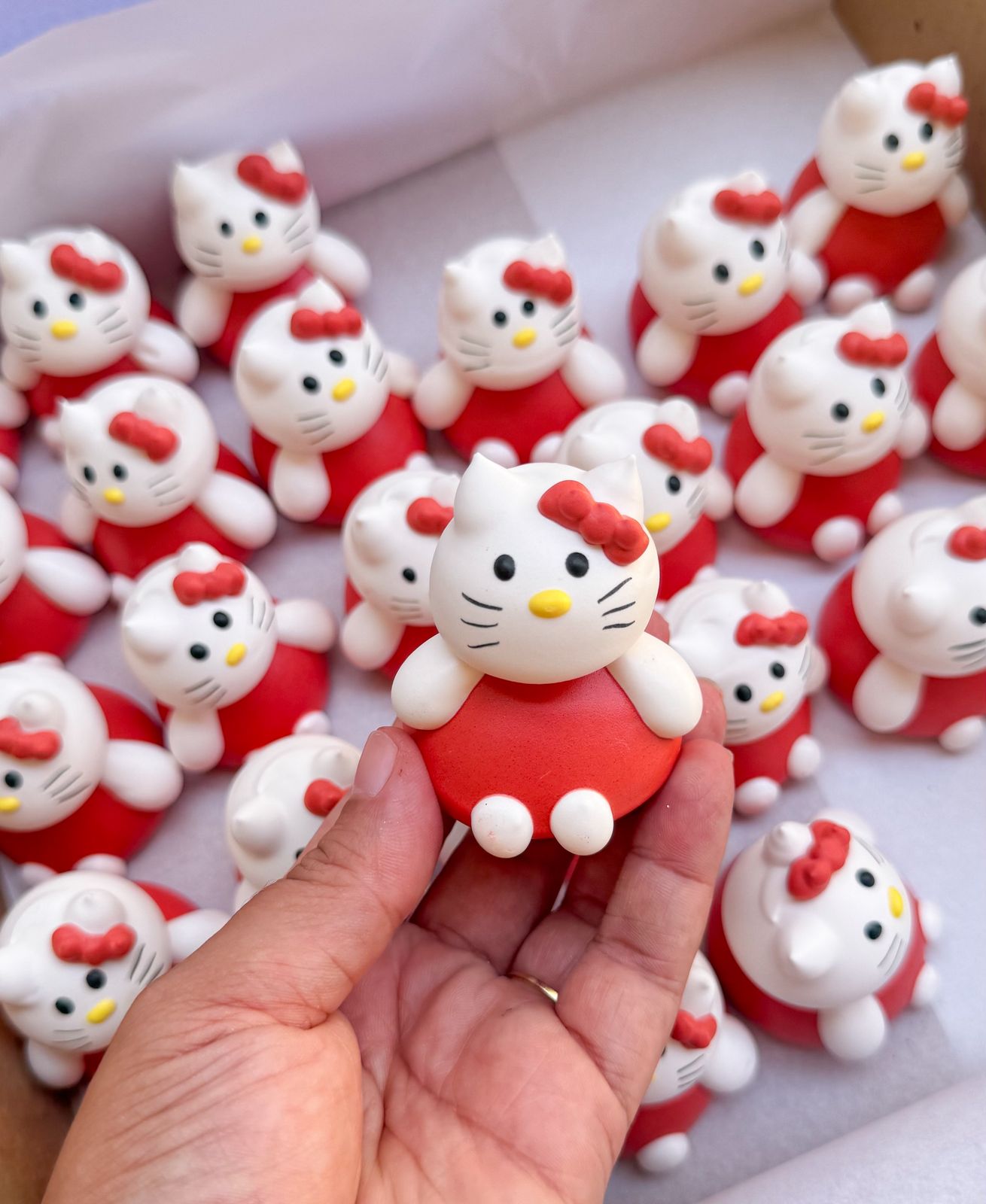 Suspiro 3D Hello Kitty 